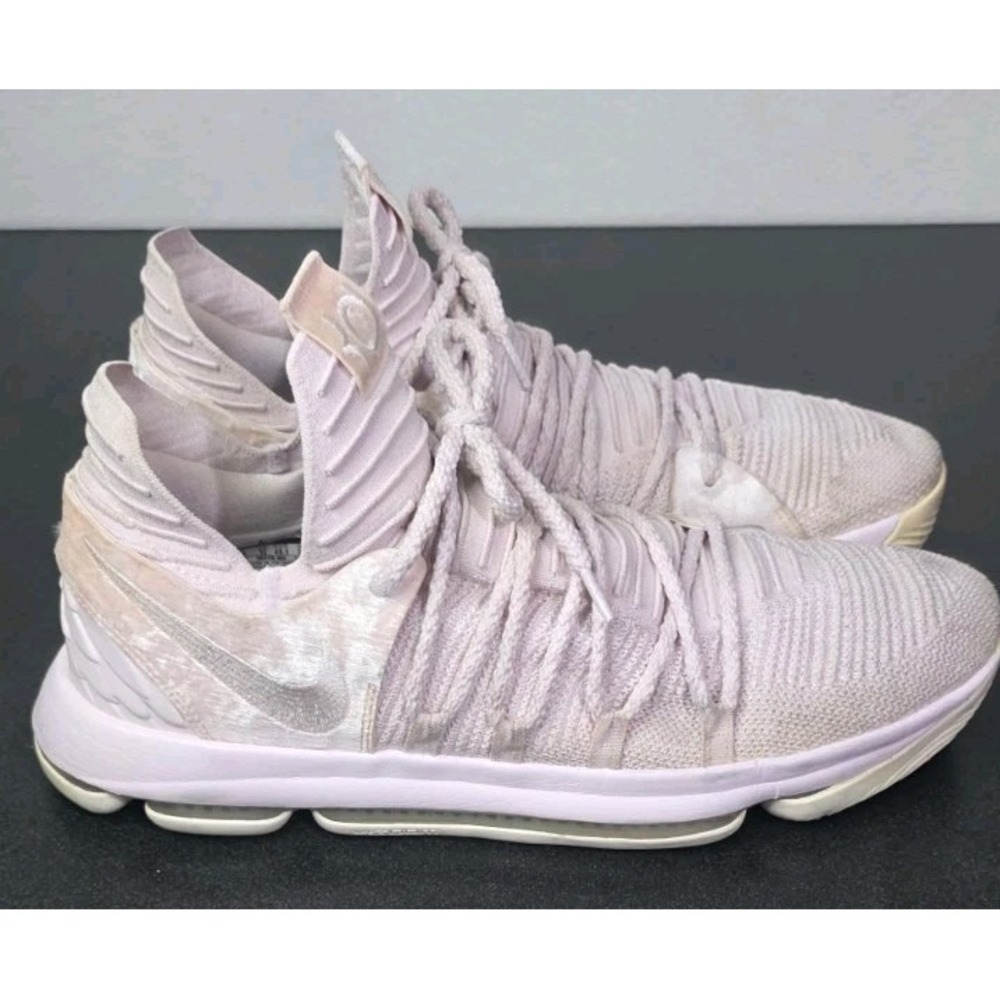 2017 Nike KD  10 "Aunt Pearl" AQ4110-600 Velvet Pink Basketball Sneakers Men 14